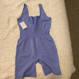 WeWoreWhat ribbed romper